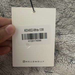 White Hello Molly Dress Brand New with Tags